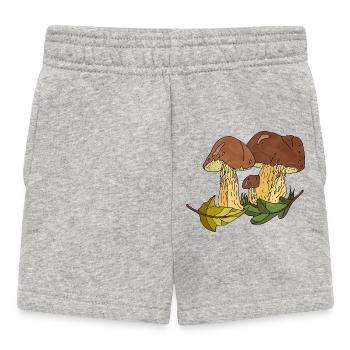 mycètes - Short Bébé - gris chiné - Devant