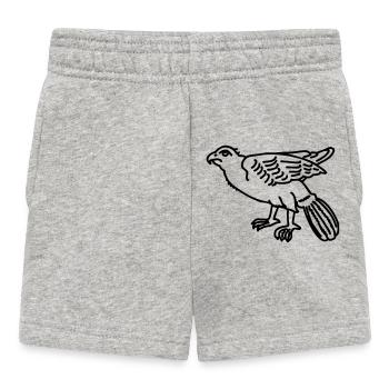aigle - Short Bébé - gris chiné - Devant
