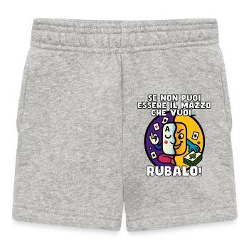 Rubamazzetto philosophique - Short Bébé - gris chiné - Devant