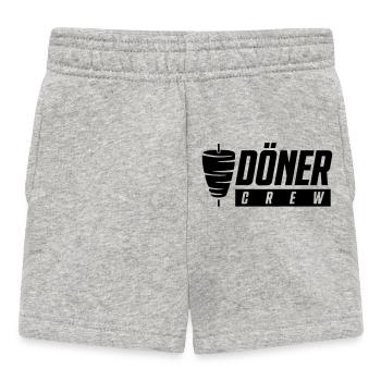 L’équipe Döner - Short Bébé - gris chiné - Devant