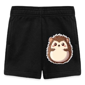 Igel - Baby Shorts - Schwarz - Vorne