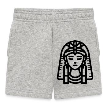 pharaoh - Baby Shorts - heather grey - Front