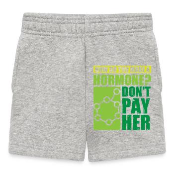 Biology Teacher Biologist Microbiology Biologist - Baby Shorts - heather grey - Front