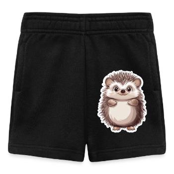 Igel - Baby Shorts - Schwarz - Vorne