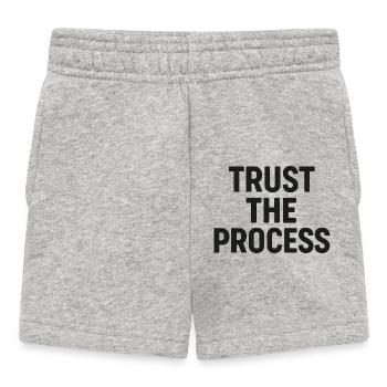 Motivation Merch - Baby Shorts - heather grey - Front