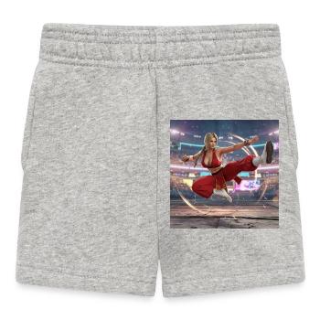 Geben Sie die Maxima ein - Baby Shorts - Grau meliert - Vorne