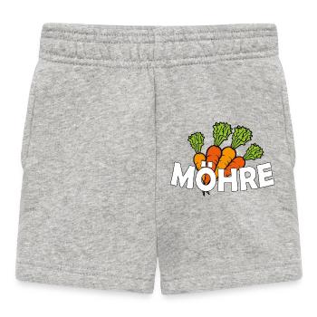 Carotte - Short Bébé - gris chiné - Devant