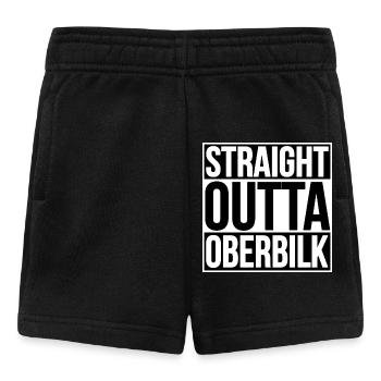 Straight Outta Oberbilk - Baby Shorts - black - Front