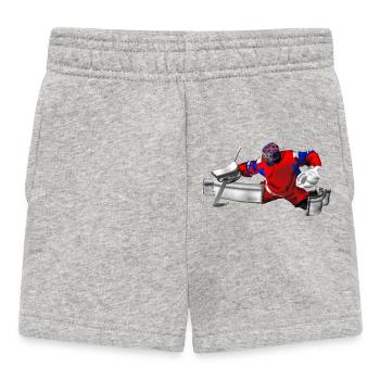 goalkeeper - Baby Shorts - heather grey - Front