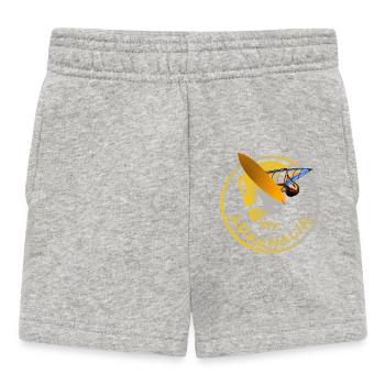 Mr Adrenalin Windsurfing - Baby Shorts - heather grey - Front