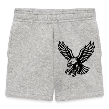 Falcon - Baby Shorts - heather grey - Front