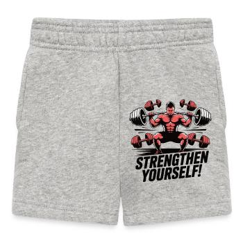 Beast Lift Renforcez-vous - Short Bébé - gris chiné - Devant
