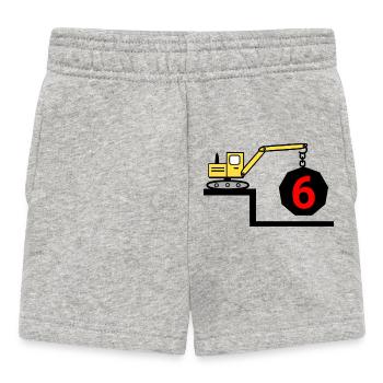 Bagger - Baby Shorts - Grau meliert - Vorne