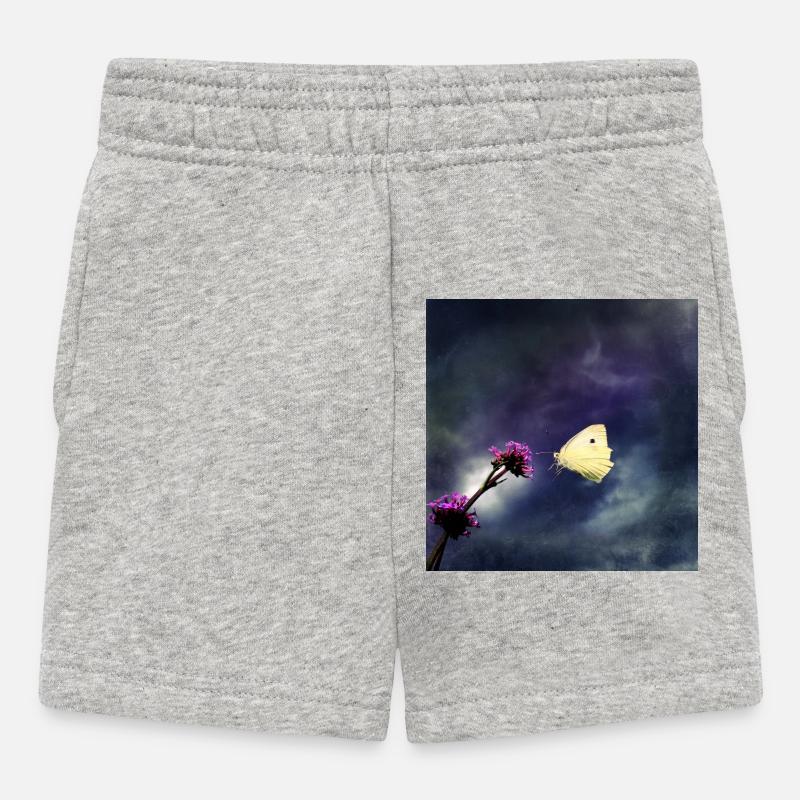 Approche en mode orage - Short Bébé - gris chiné