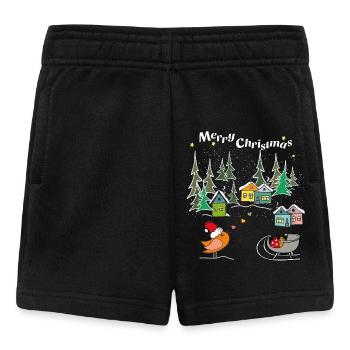 Joyeux Noël - Short Bébé - noir - Devant