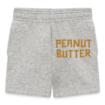 Pâte d’arachide 🥜 - Short Bébé - gris chiné - Devant