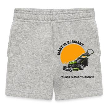Tondre en Allemagne – Premium Garden Performance - Short Bébé - gris chiné - Devant