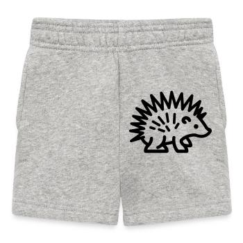 Porc-épic - Short Bébé - gris chiné - Devant