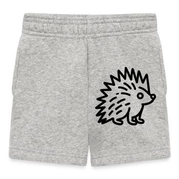 Porc-épic - Short Bébé - gris chiné - Devant