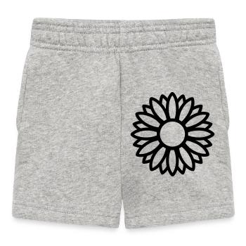 sunflower - Baby Shorts - heather grey - Front