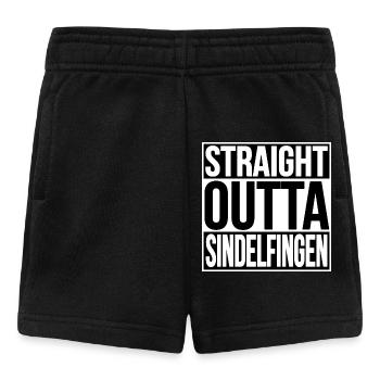 Straight Outta Sindelfingen - Short Bébé - noir - Devant