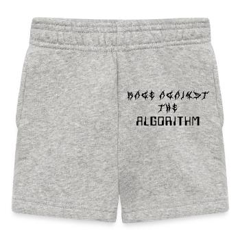 Rage against the Algorithm - Baby Shorts - Grau meliert - Vorne