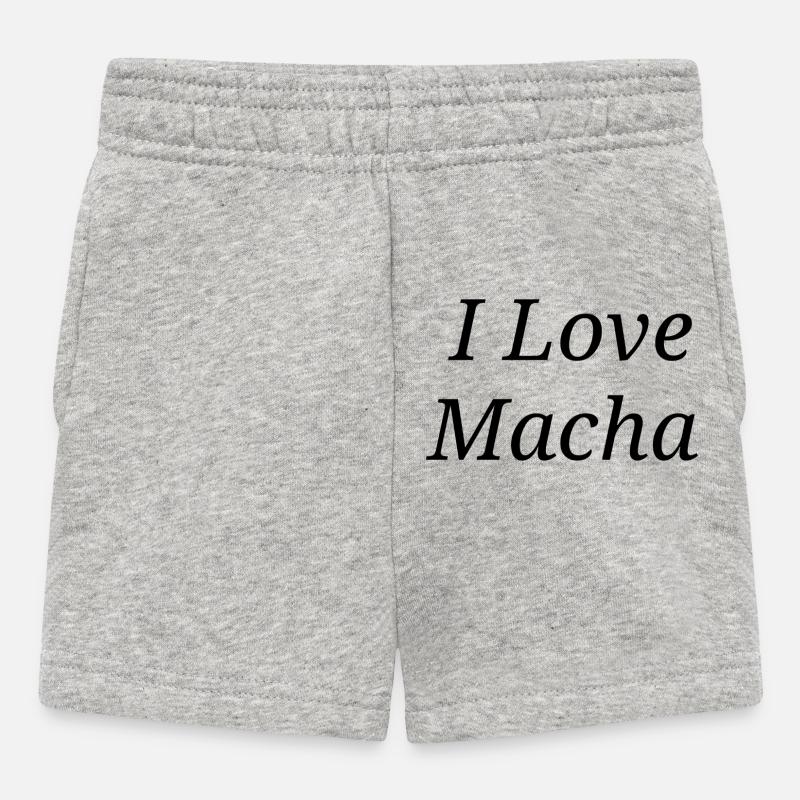 Macha  - Baby Shorts - Grau meliert