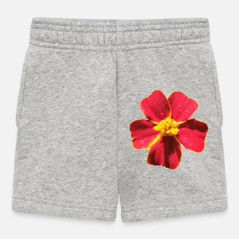 Tagetes - Short Bébé - gris chiné