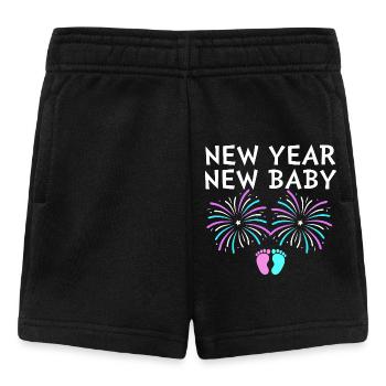 Sexe Révélation Nouvel An - Short Bébé - noir - Devant