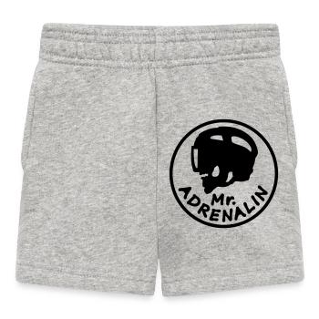 Mr. Adrenalin Eishockey - Baby Shorts - heather grey - Front