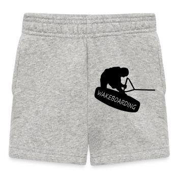 Wakeboarding - Baby Shorts - heather grey - Front