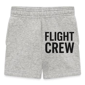 Flight Crew - Short Bébé - gris chiné - Devant