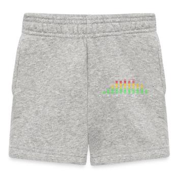 Rainbow Equalizer Pulse - Baby Shorts - Grau meliert - Vorne
