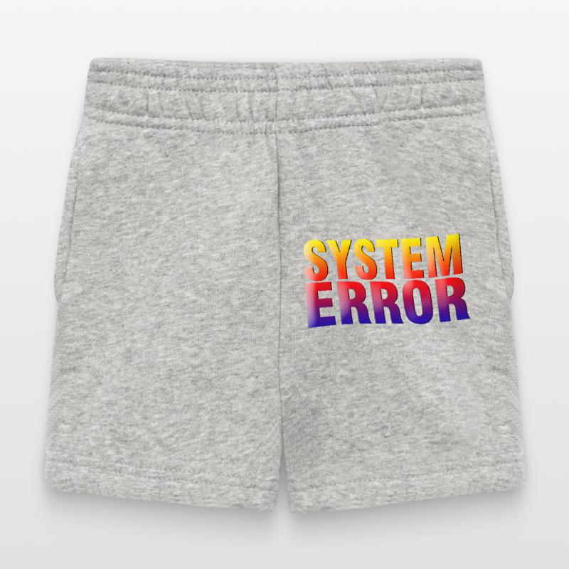 System Error Gradient Baby Shorts