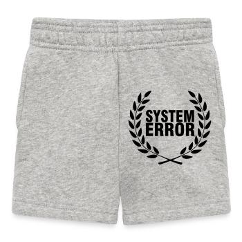 Défaillance du système - Short Bébé - gris chiné - Devant