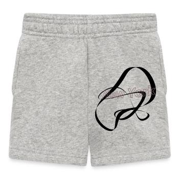 New York - Baby Shorts - heather grey - Front