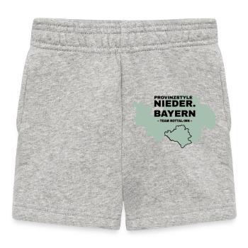 Niederbayern | ROTTAL-INN - Baby Shorts - Grau meliert - Vorne