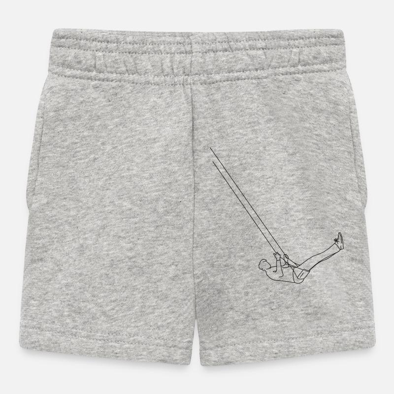 Balançoire - Short Bébé - gris chiné