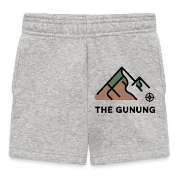 Mountain Peak Abenteuer - Baby Shorts - Grau meliert - Vorne