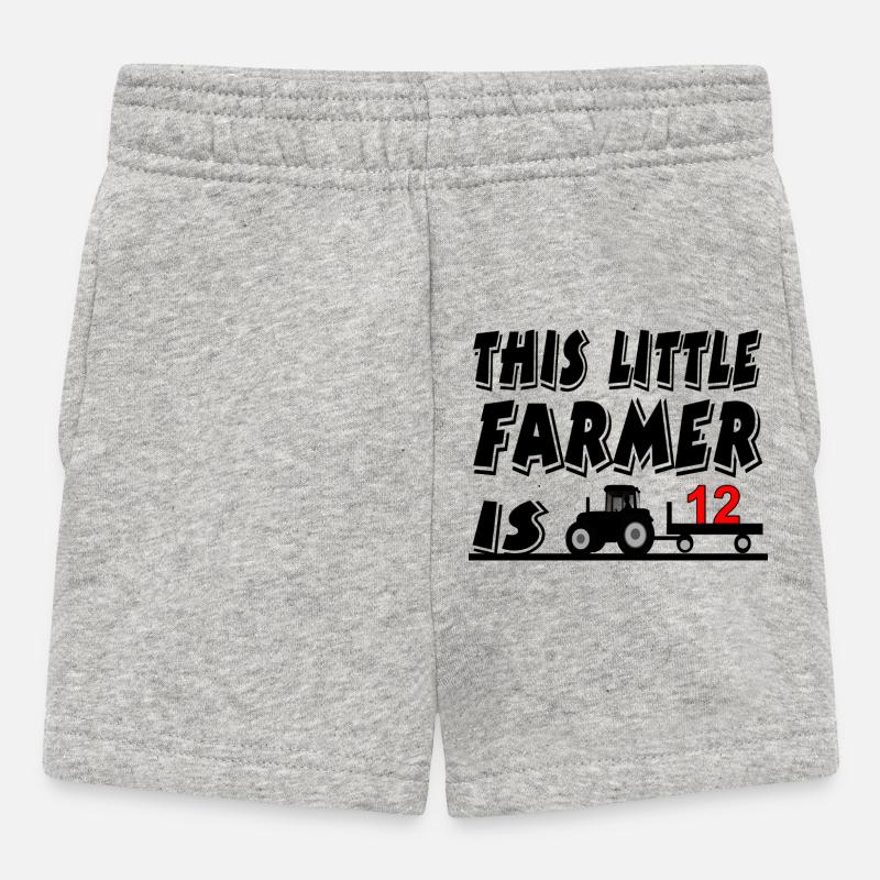 Bauer - Baby Shorts - Grau meliert