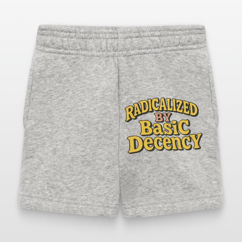 Radicalized by Basic Decency Baby Shorts