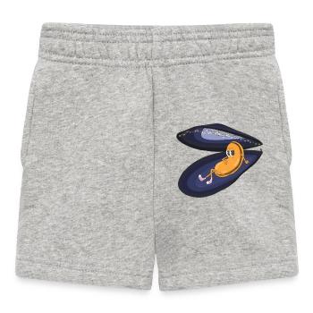 Lazy Mold Under Night Shards - Baby Shorts - heather grey - Front