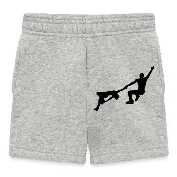 Figure skating - Baby Shorts - heather grey - Front