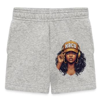 HBCU – African Roots Black Excellence Pride - Short Bébé - gris chiné - Devant