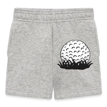 Balle de golf - Short Bébé - gris chiné - Devant