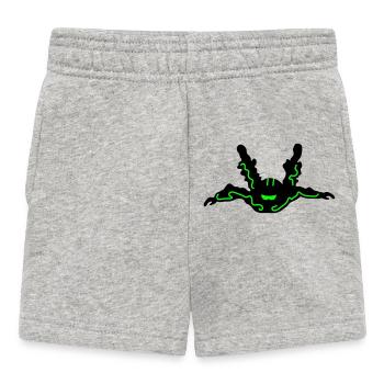Skydiver - Baby Shorts - heather grey - Front