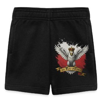 Polnischer Adler – Im Kampf gegen Polen - Baby Shorts - Schwarz - Vorne