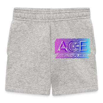 Tennis ACE, pour les amateurs de services parfaits - Short Bébé - gris chiné - Devant