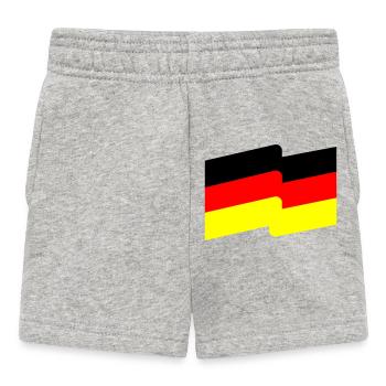 Flag - Baby Shorts - heather grey - Front