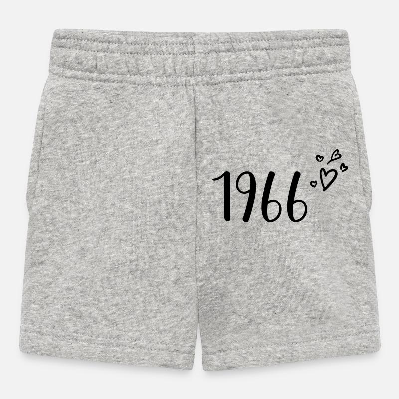1966 - Short Bébé - gris chiné
